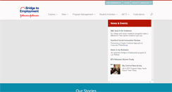 Desktop Screenshot of bridge2employment.org
